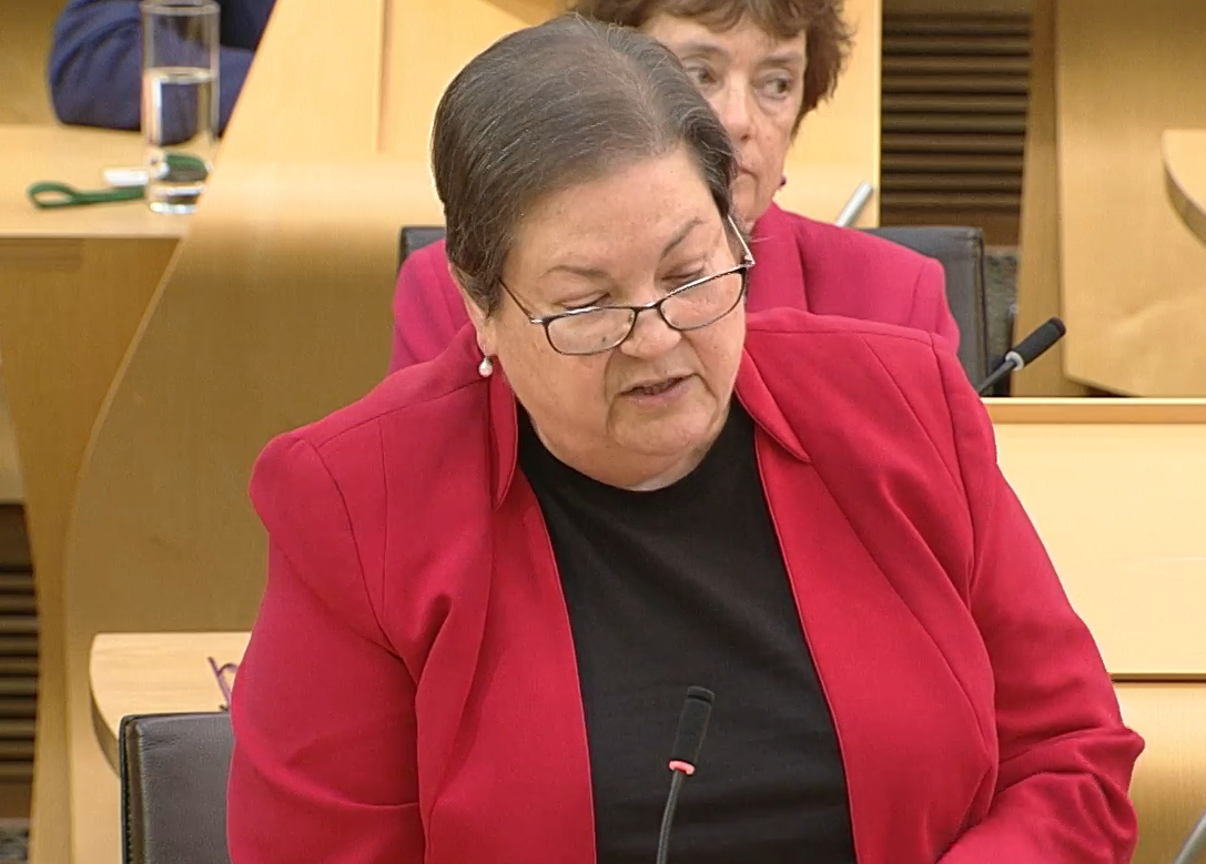 Jackie Baillie MSP, Scottish Labour spokesperson for health