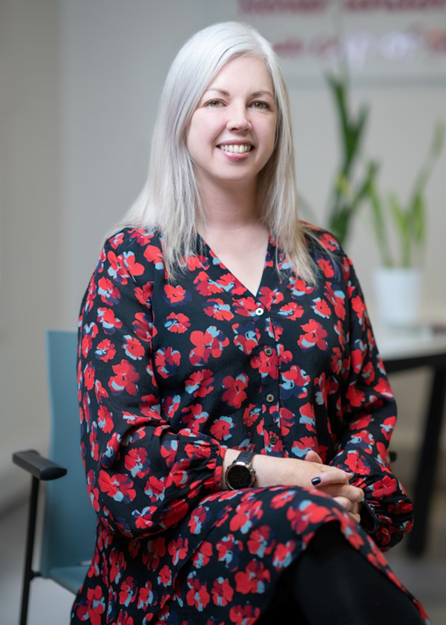 Jane-Claire Judson, Chief Executive of Chest Heart & Stroke Scotland