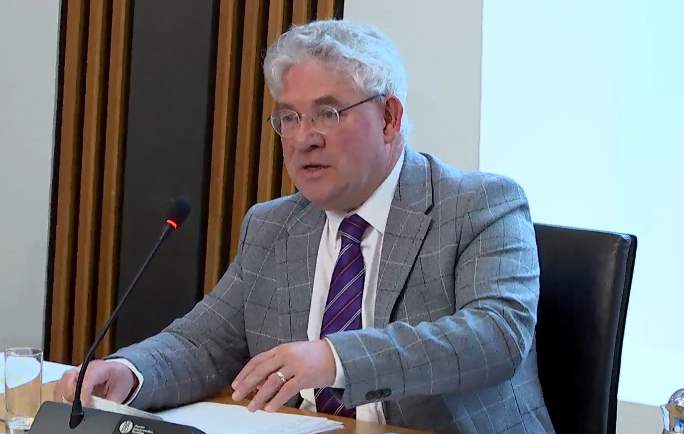 Committee convener Kenneth Gibson MSP
