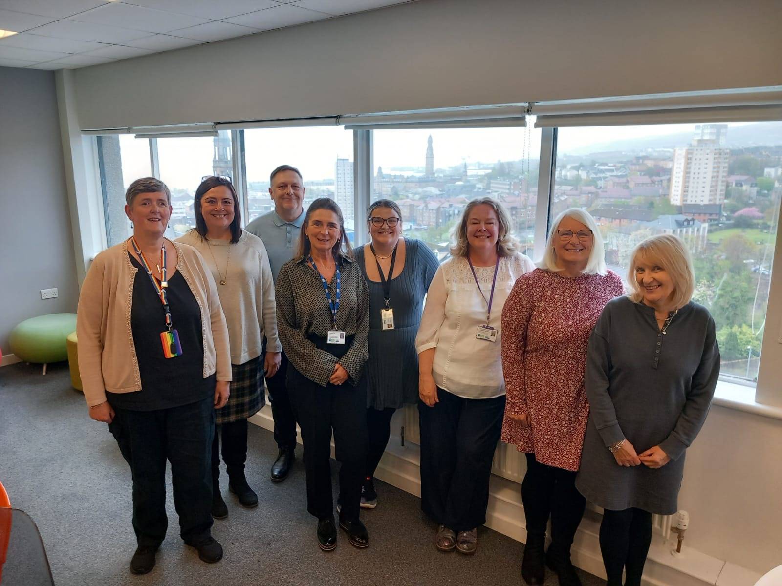 The CVS Inverclyde link workers team