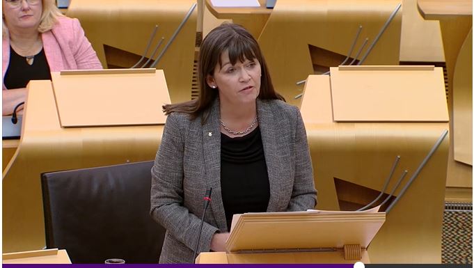 Committee convener, Clare Haughey