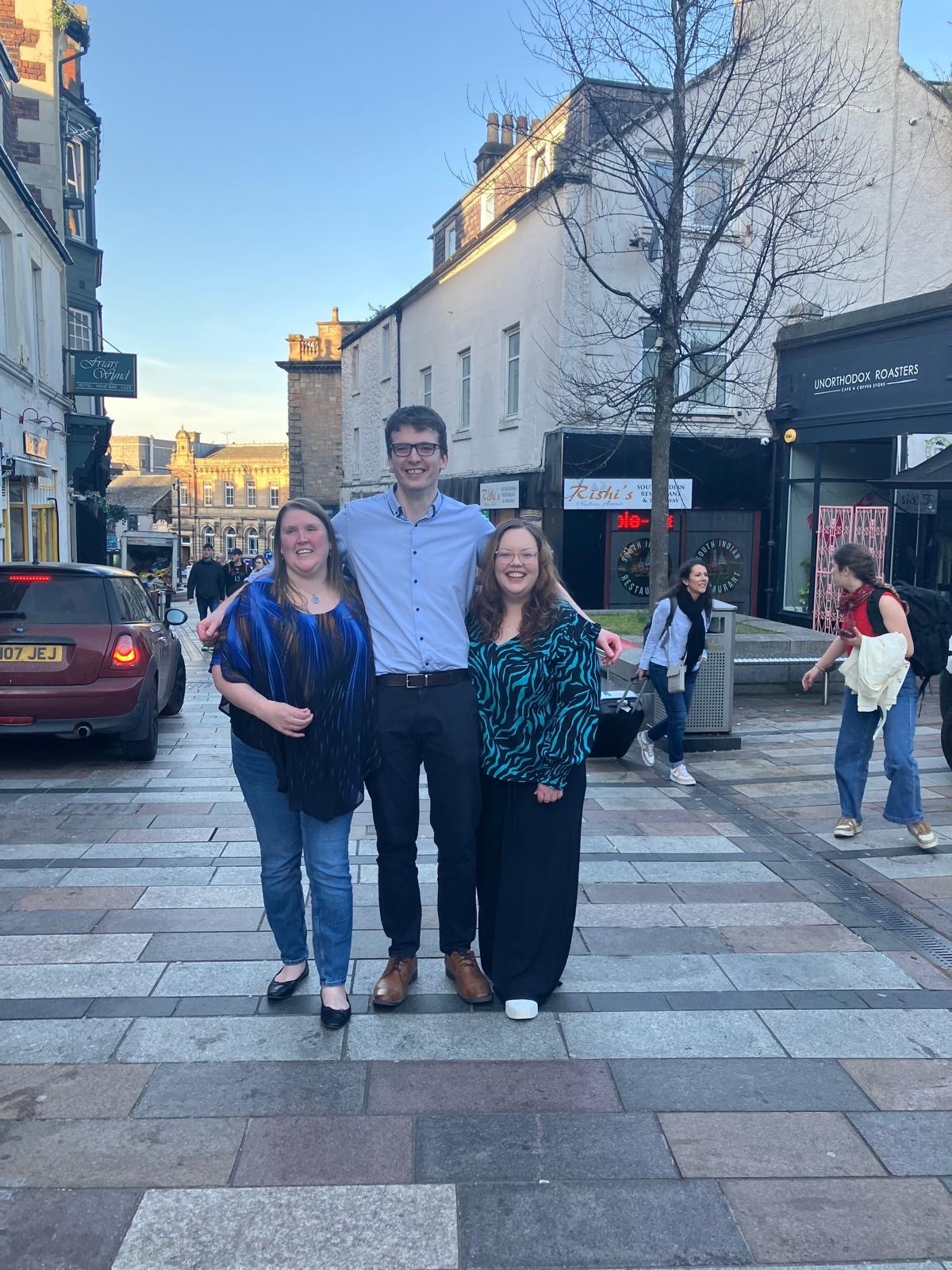 Members of the Clackmannanshire and Stirling team